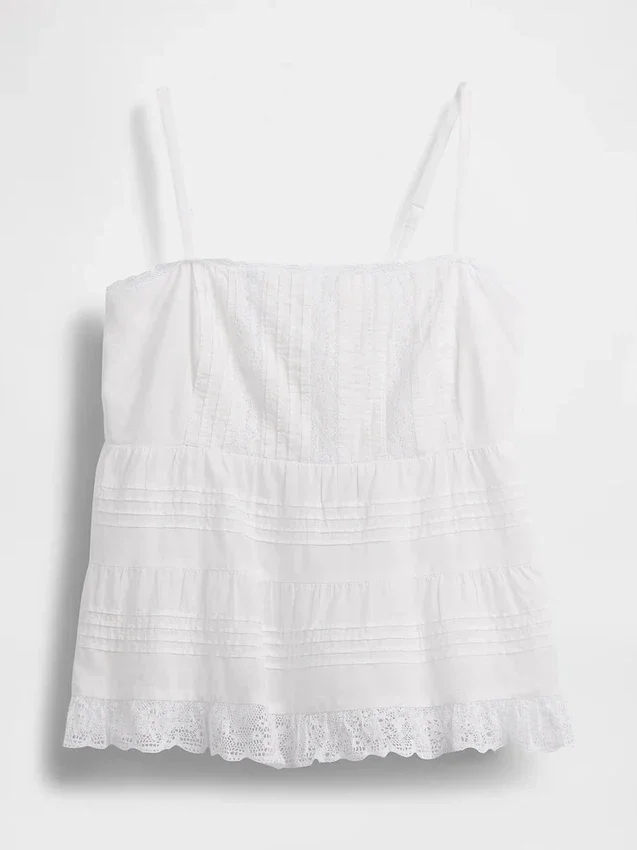 Lace-Trim Cami