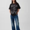 Led Zeppelin Relaxed Graphic T-Shirt