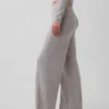 Lightweight Cashsoft Pointelle Heart Pj Pants