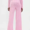 Lightweight Cashsoft Pointelle Heart Pj Pants