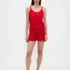 Lightweight Cashsoft Pointelle Heart Pj Tank Top