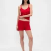 Lightweight Cashsoft Pointelle Heart Pj Tank Top