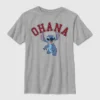 Lilo and Stitch Ohana Collegiate Tee