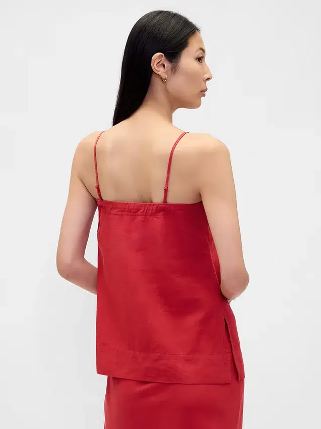 Linen-Blend Cami