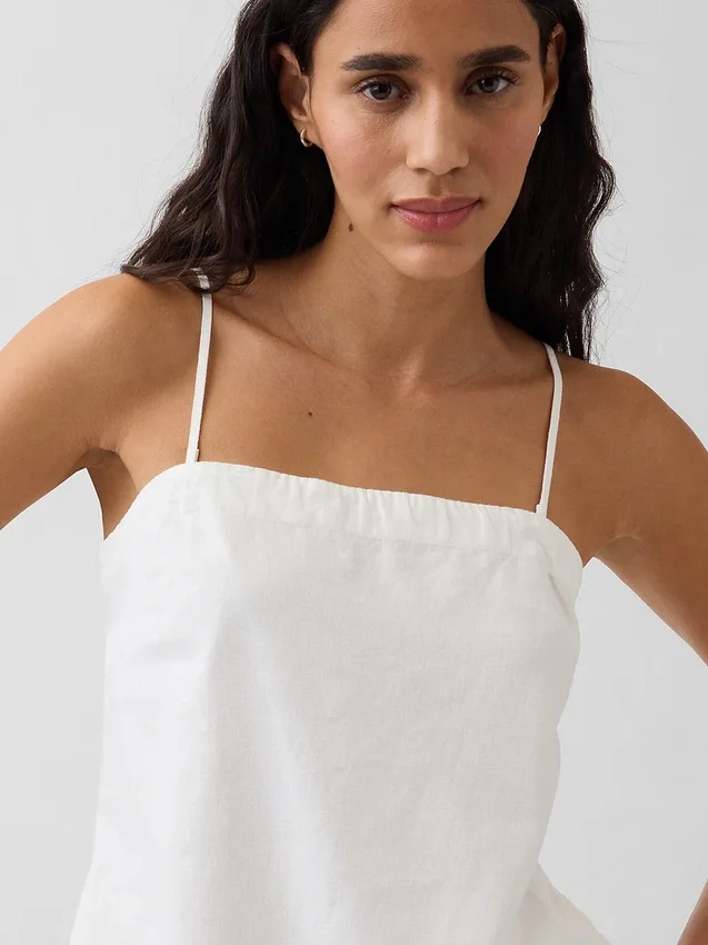 Linen-Blend Cami