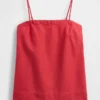 Linen-Blend Cami