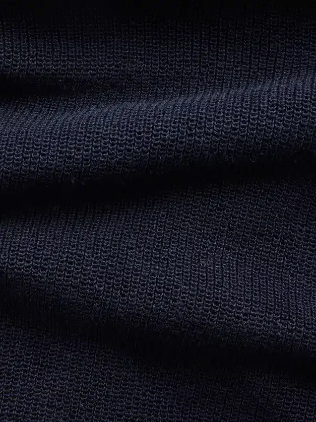 Linen-Blend Camp Polo Sweater Shirt