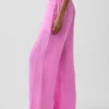 Linen-Blend Easy Wide-Leg Pants