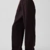 Linen-Blend Easy Wide-Leg Pants
