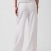 Linen-Blend Easy Wide-Leg Pants