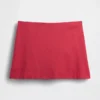 Linen-Blend Mini Skort