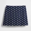 Linen-Blend Mini Skort