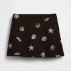 Linen-Blend Mini Skort