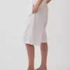 Linen-Blend Relaxed Easy Culotte Pants