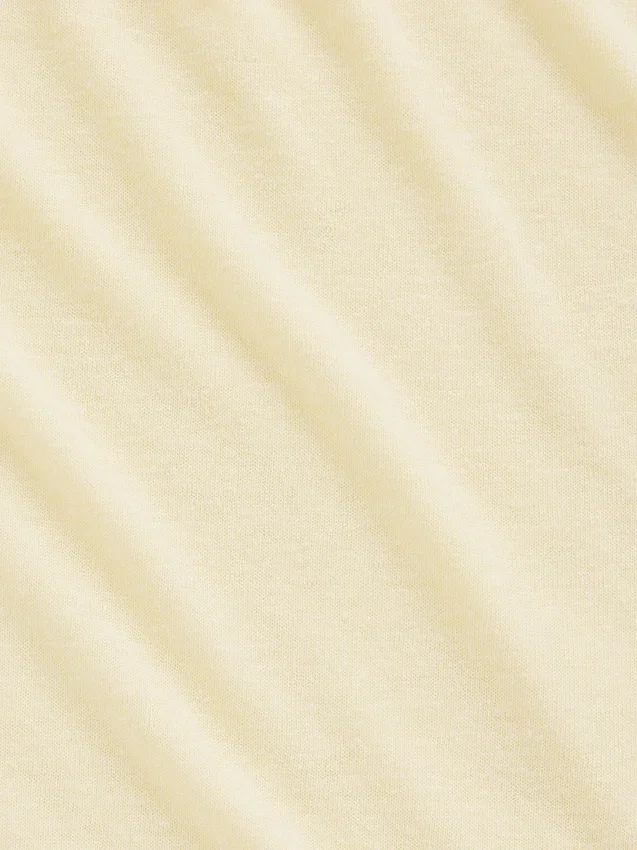 Linen-Blend Relaxed T-Shirt