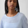 Linen-Blend Relaxed T-Shirt