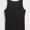 Linen-Blend Tank Top