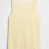 Linen-Blend Tank Top
