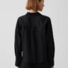 Linen-Cotton Oversized Shirt