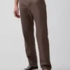 Linen-Cotton Relaxed Straight Pants