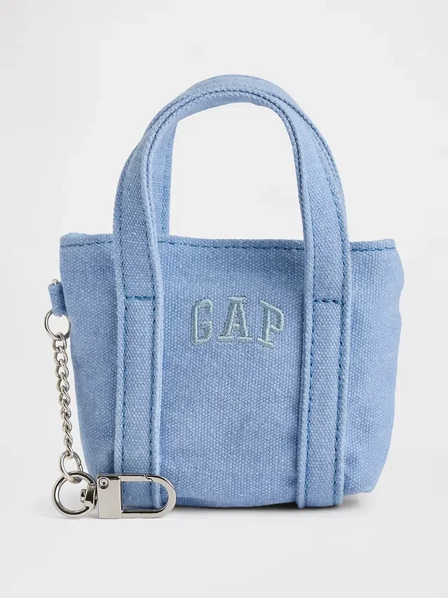 Logo Tote Bag Charm