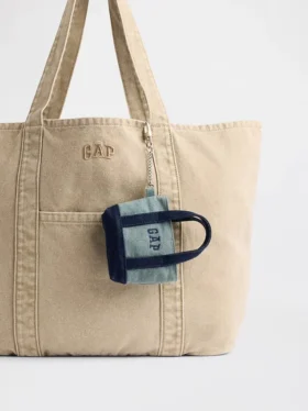 Logo Tote Bag Charm
