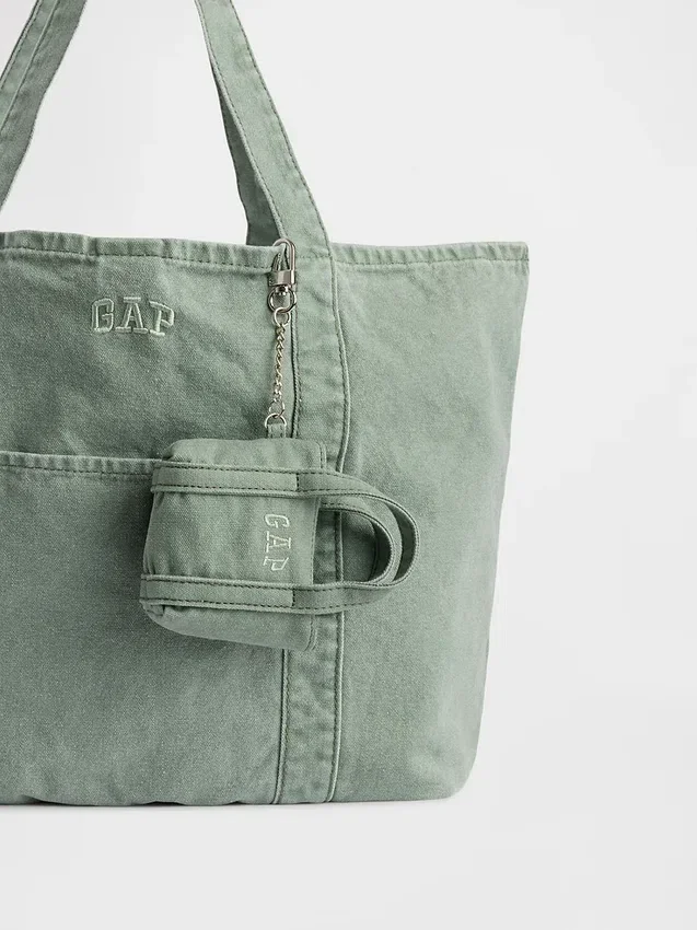 Logo Tote Bag Charm