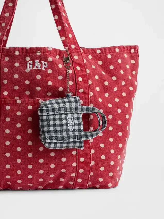 Logo Tote Bag Charm