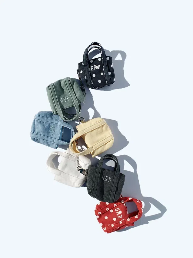 Logo Tote Bag Charm