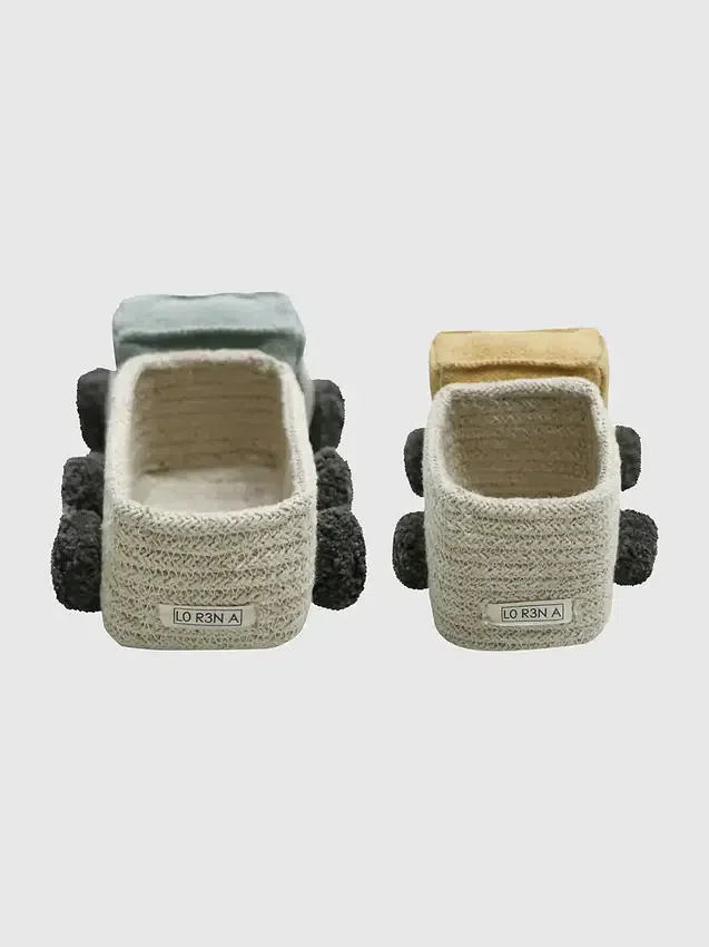 Lorena Canals Set of Mini Truck Play Baskets