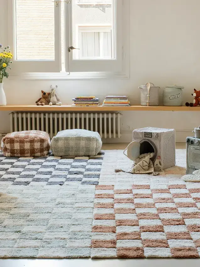 Lorena Canals Vichy Ottoman Pouf