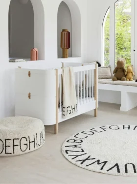 Lorena Canals Washable Rug Abc Natural Black
