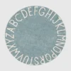 Lorena Canals Washable Rug Abc Natural Vintage Blue
