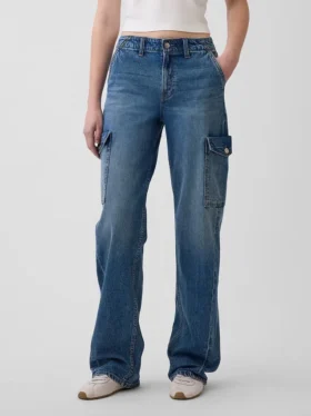 Low Rise ’90S Loose Cargo Jeans