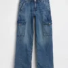 Low Rise '90S Loose Cargo Jeans