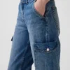 Low Rise '90S Loose Cargo Jeans