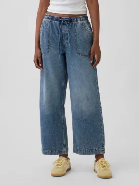 Low Rise ’90S Loose Easy Crop Jeans