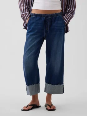 Low Rise ’90S Loose Easy Crop Jeans
