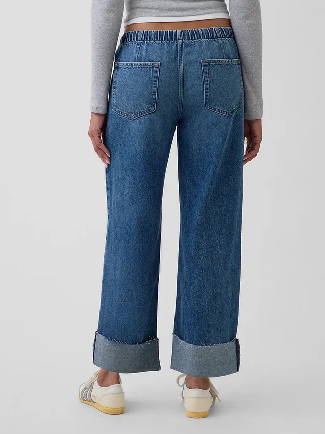 Low Rise '90S Loose Easy Crop Jeans