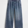 Low Rise '90S Loose Easy Crop Jeans