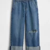 Low Rise '90S Loose Easy Crop Jeans