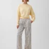 Low Rise '90S Loose Easy Crop Stripe Jeans