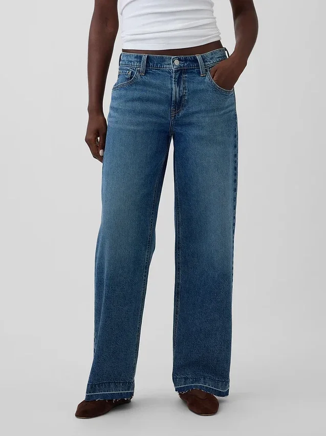 Low Rise '90S Loose Jeans