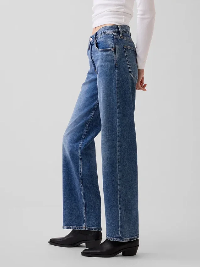 Low Rise '90S Loose Jeans