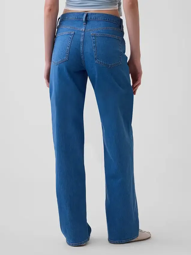 Low Rise '90S Loose Jeans