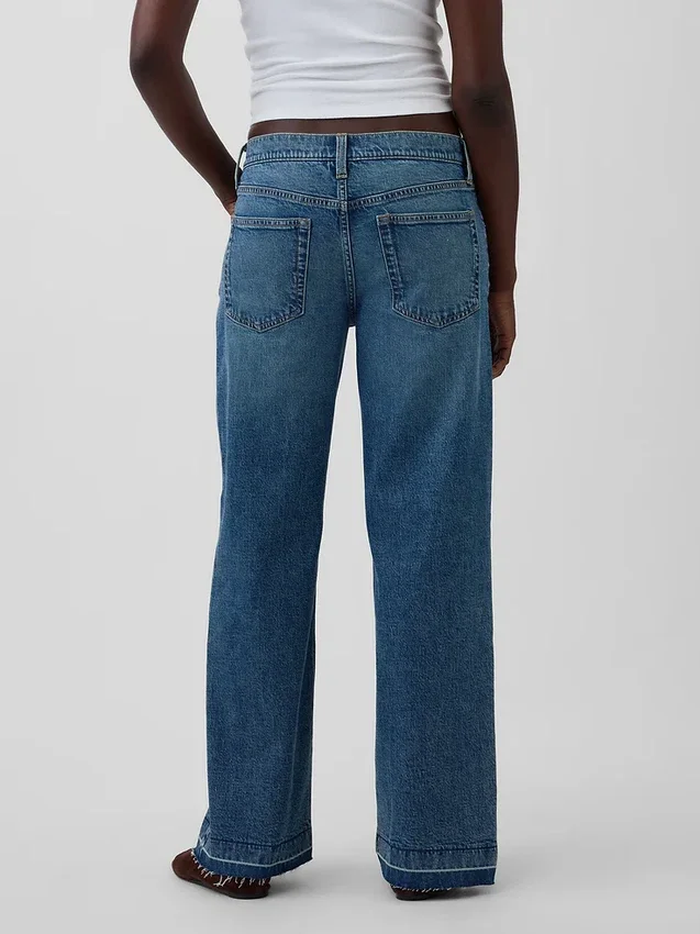Low Rise '90S Loose Jeans