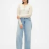 Low Rise '90S Loose Jeans