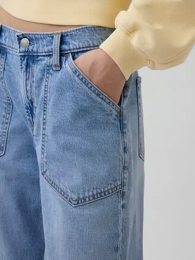 Low Rise '90S Loose Jeans