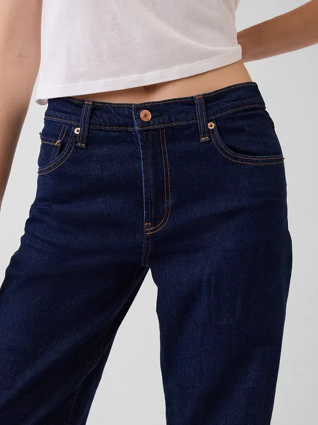 Low Rise '90S Loose Jeans