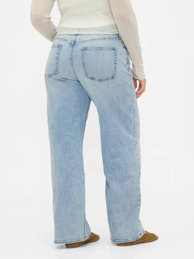 Low Rise '90S Loose Jeans